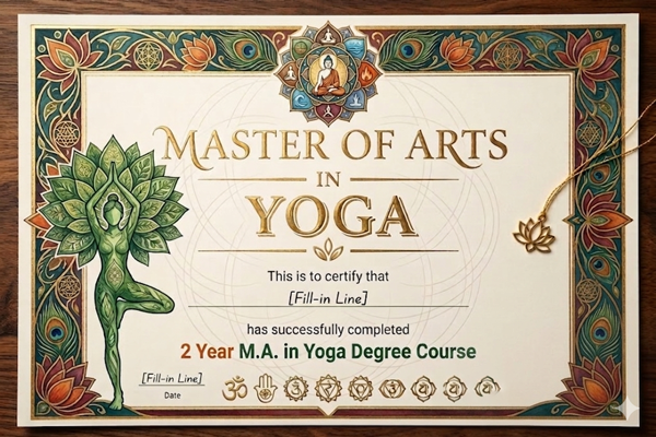 Certifications & Master In Yoga