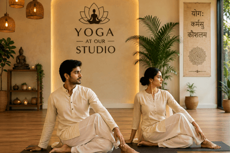 Yoga at our Studio